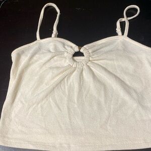 Belly shirt crop top length 13 inches by 9 inches